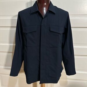 Lululemon Cargo Pocket Shirt Jacket Size L True Navy $168